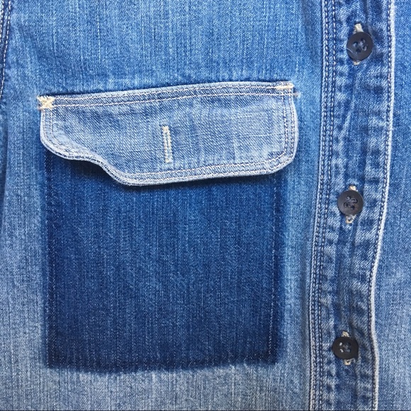 Madewell denim button-down shirt - Picture 5 of 7
